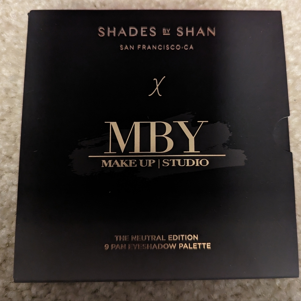 NEW Shades by Shan MBY 9 Pan Eyeshadow Palette